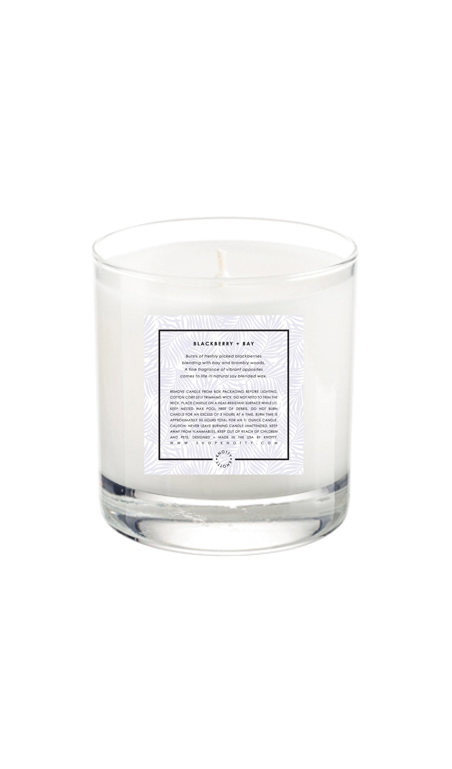 Soy Candle | Blackberry + Bay