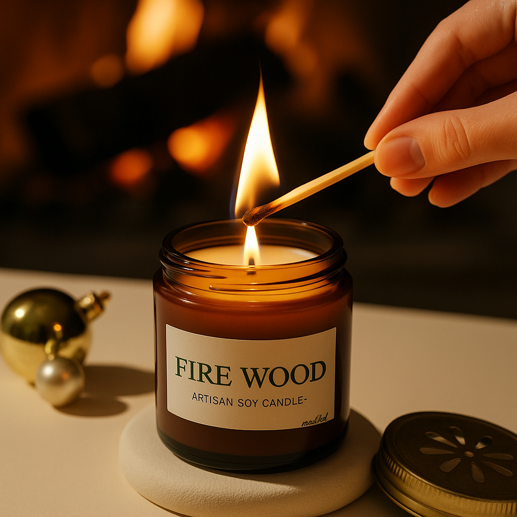 Fireside Artisan Soy Candle